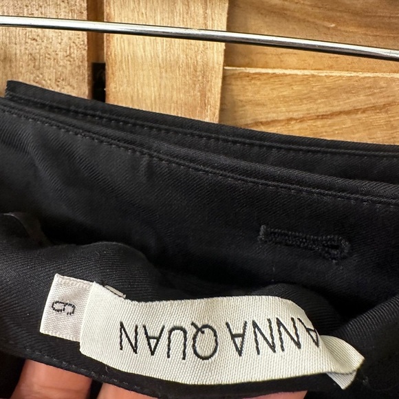 Anna Quan Wide Legs Plated Pants Size 6 - Picture 6 of 6